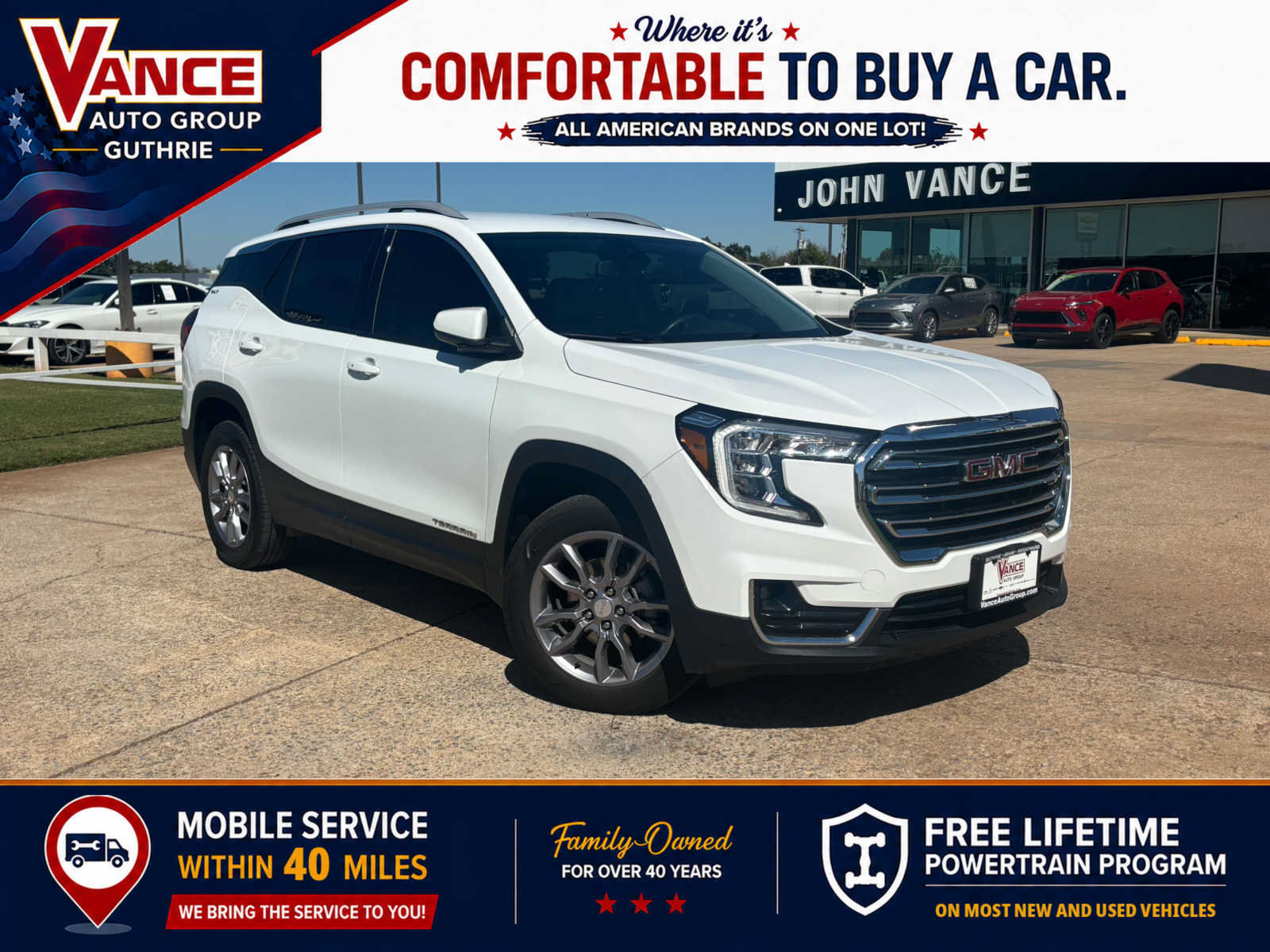 Used 2022 GMC Terrain SLT w/ Infotainment Package II AWD/4WD image 1