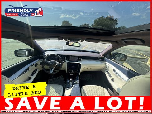 Used 2021 INFINITI QX50 Autograph w/ Premium White Leather Package image 16