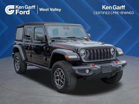 Used 2024 Jeep Wrangler Unlimited Rubicon w/ Convenience Group image 1