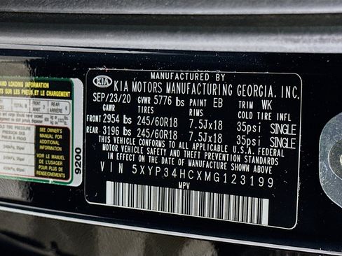 Used 2021 Kia Telluride EX w/ Towing Package FWD image 12