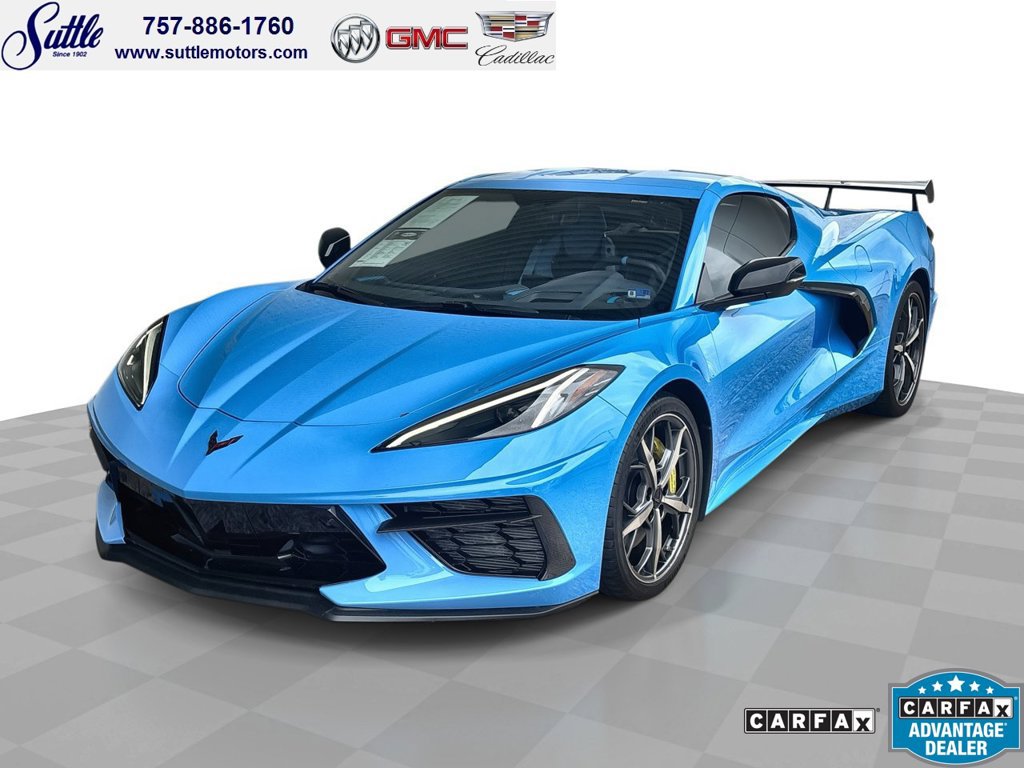 Certified 2023 Chevrolet Corvette Stingray Premium Cpe w/ Z51 Performance Package RWD image 1