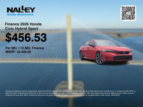 New 2026 Honda Civic Sport image 7