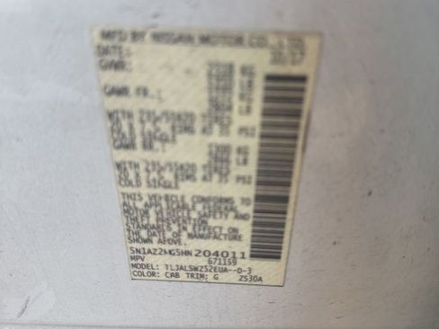 Used 2017 Nissan Murano Platinum w/ Platinum Technology Package image 4