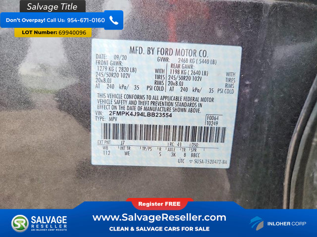 Used 2020 Ford Edge ST-Line w/ Cold Weather Package AWD/4WD image 17