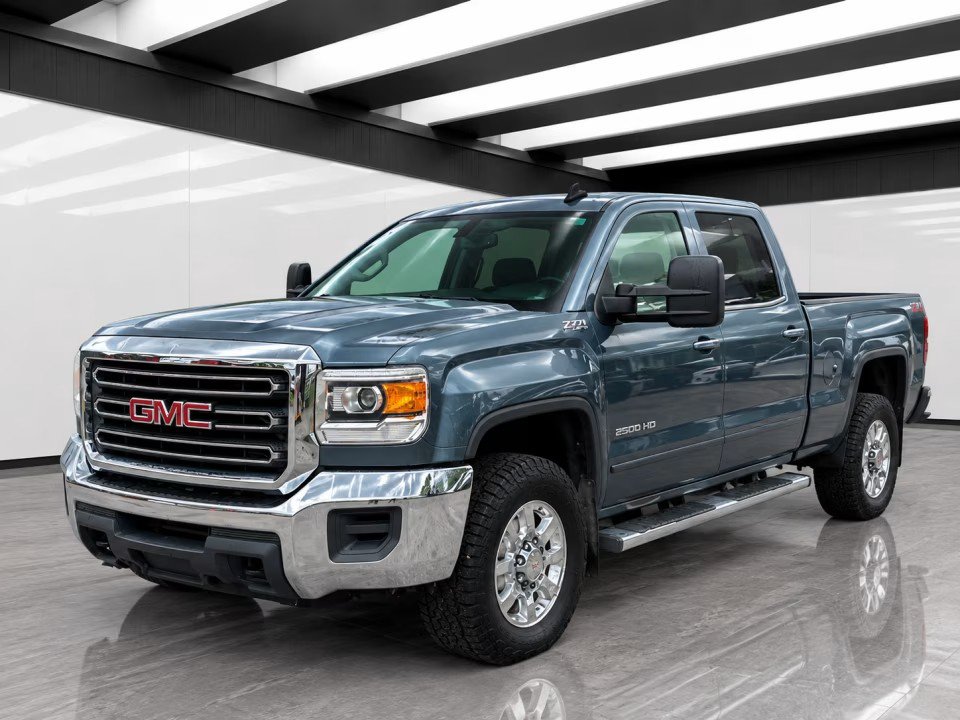 Used 2015 GMC Sierra 3500 SLE w/ Snow Plow Prep Package AWD/4WD image 1