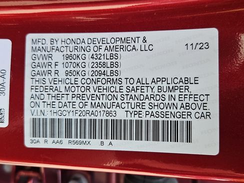 Used 2024 Honda Accord LX image 27