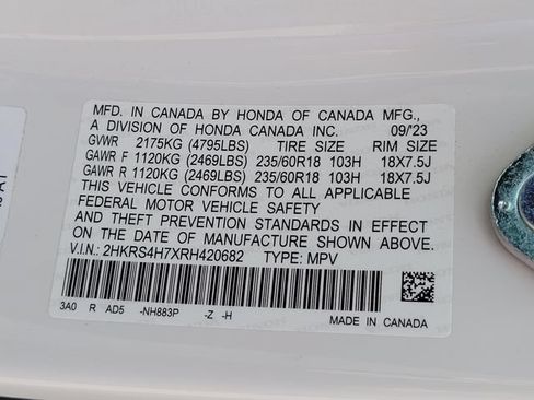 Used 2024 Honda CR-V EX-L image 16