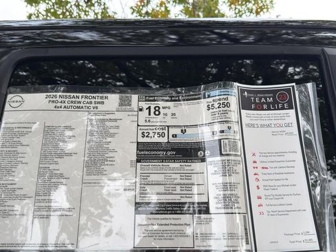New 2026 Nissan Frontier PRO-4X image 12