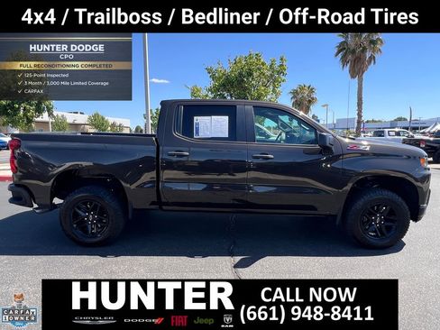Used 2021 Chevrolet Silverado 1500 Custom Trail Boss AWD/4WD image 9