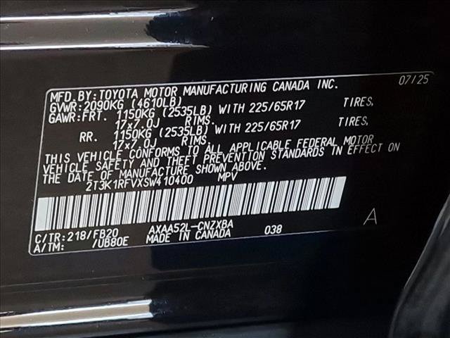 Used 2025 Toyota RAV4 LE FWD image 25