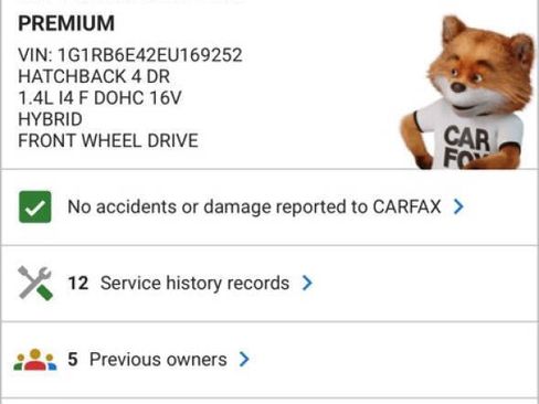 Used 2014 Chevrolet Volt Premium w/ Premium Trim Package image 33