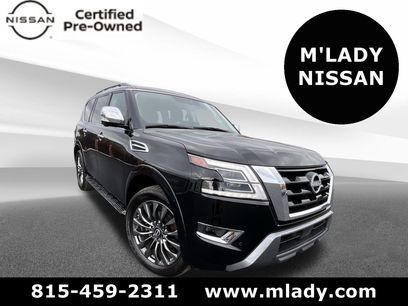 Certified 2024 Nissan Armada Platinum w/ Captain's Chairs Package