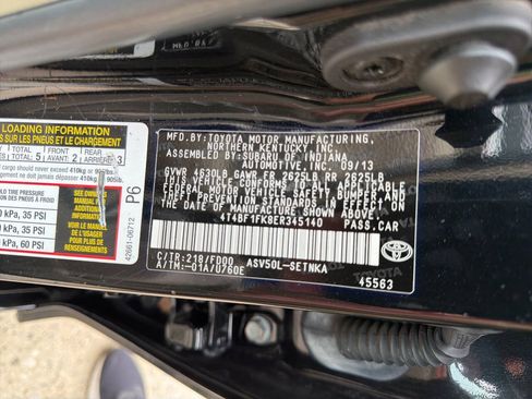 Used 2014 Toyota Camry LE FWD image 13