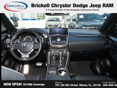 Used 2019 Lexus NX 300 F Sport w/ F Sport Premium Package AWD/4WD image 8