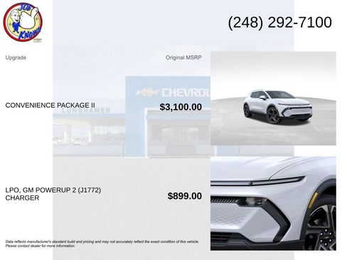 New 2026 Chevrolet Equinox EV LT w/ Convenience Package II FWD image 5