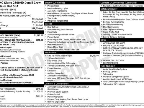 Used 2023 GMC Sierra 2500 Denali w/ Technology Package image 2