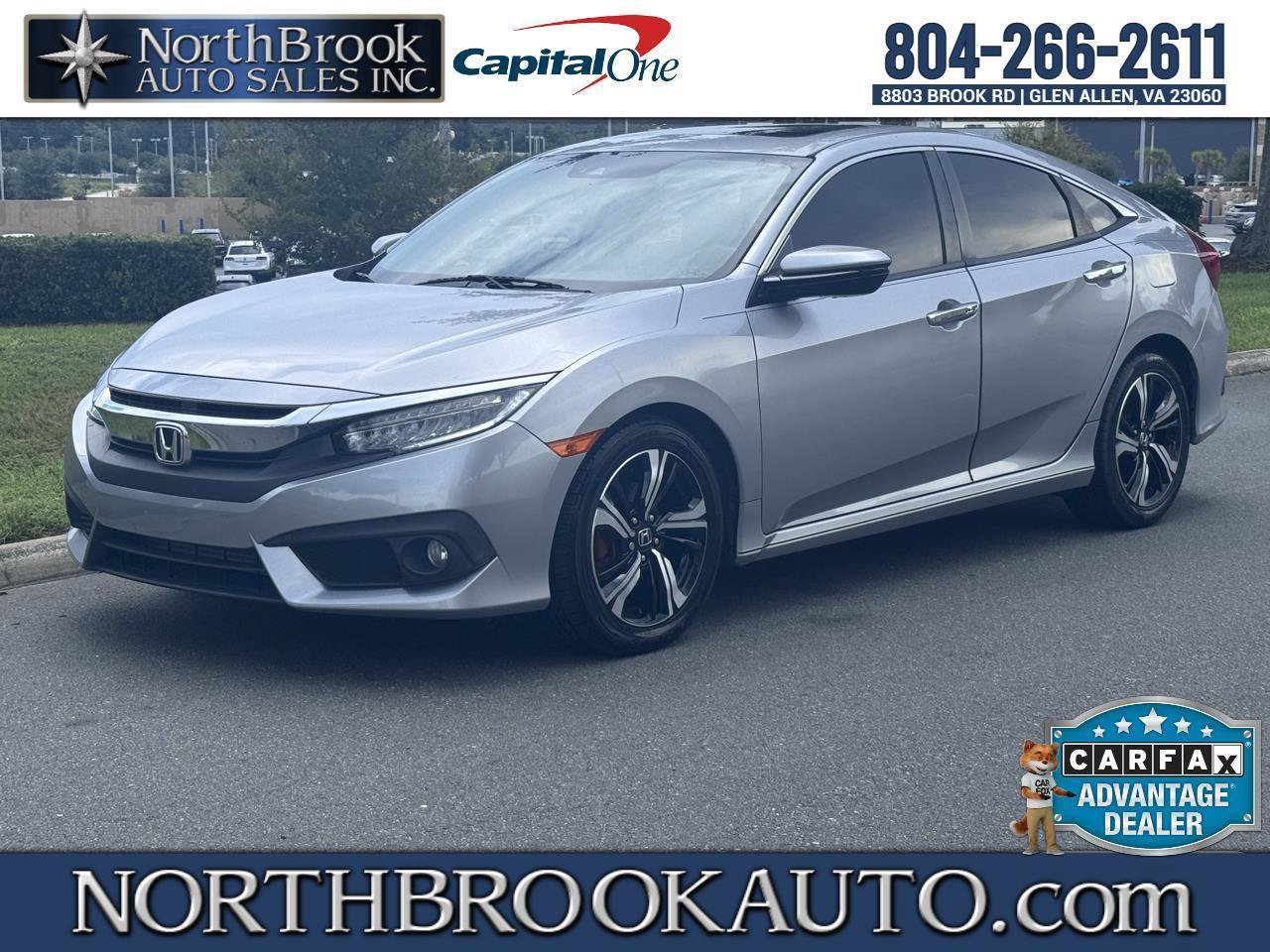 Used 2017 Honda Civic Touring image 1