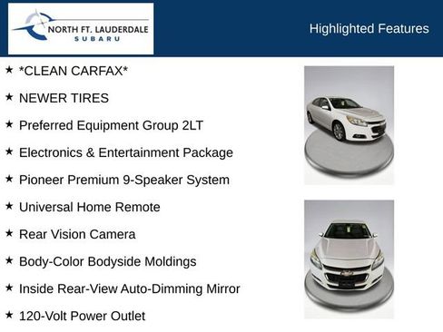 Used 2015 Chevrolet Malibu LT FWD image 7