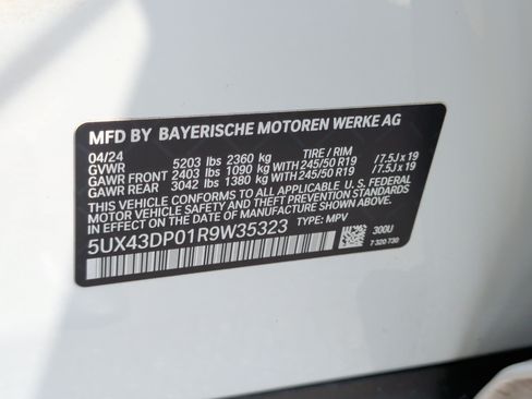 Used 2024 BMW X3 sDrive30i w/ Premium Package RWD image 38
