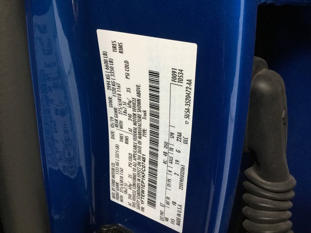 Used 2019 Ford F150 XLT w/ Equipment Group 302A Luxury AWD/4WD image 9