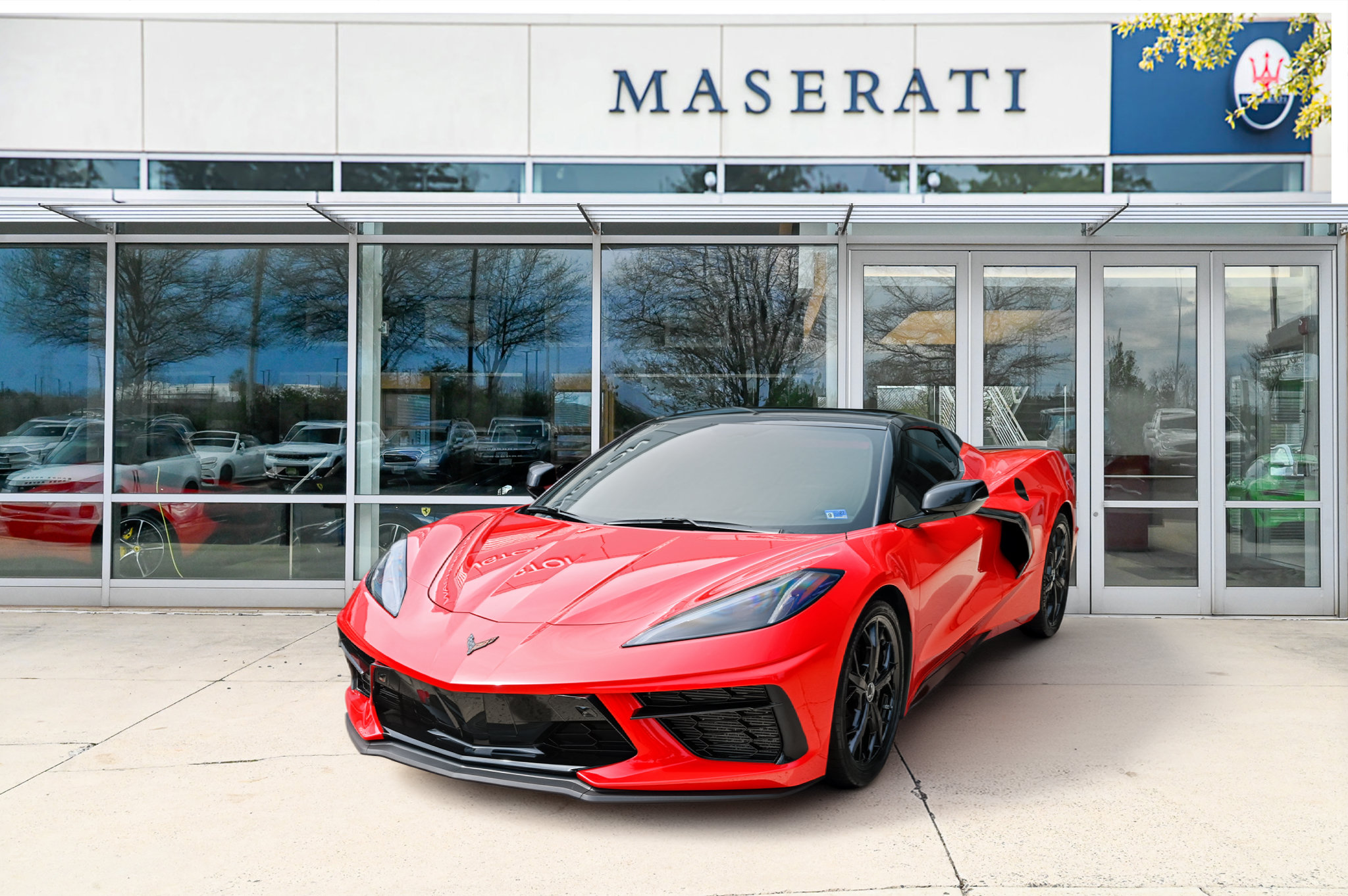 Used 2023 Chevrolet Corvette Stingray Preferred Conv w/ Battery Protection Package RWD image 1