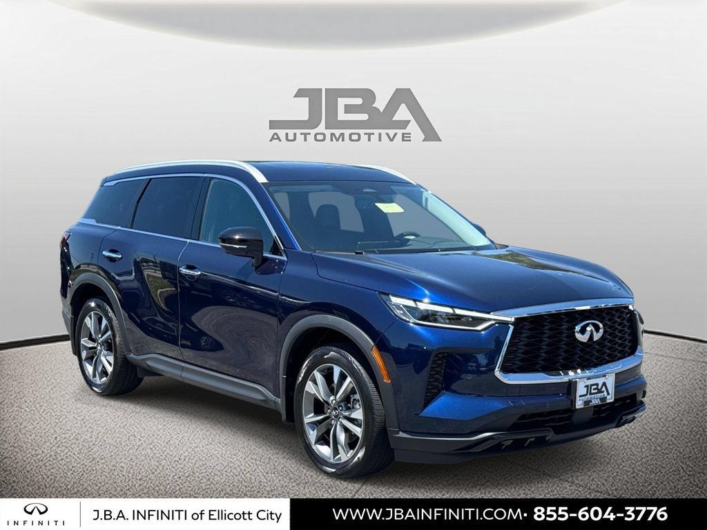 Certified 2023 INFINITI QX60 Luxe w/ Cargo Package AWD/4WD image 1