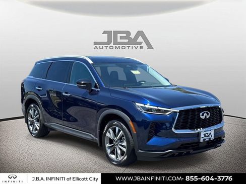 Certified 2023 INFINITI QX60 Luxe w/ Cargo Package AWD/4WD image 1