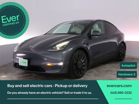 Used 2023 Tesla Model Y Performance AWD/4WD image 1
