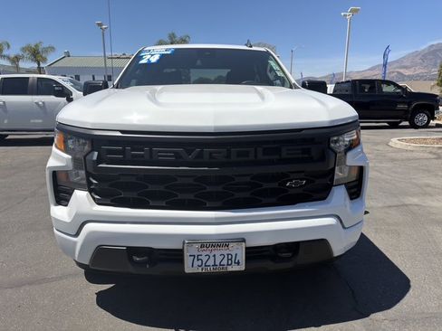 Used 2024 Chevrolet Silverado 1500 Custom w/ LPO, Dark Essentials Package RWD image 42