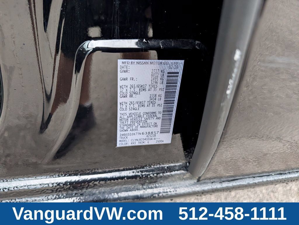Used 2026 Nissan Frontier SV AWD/4WD image 34