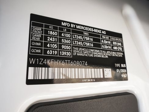 Used 2026 Mercedes-Benz Sprinter 2500 image 13