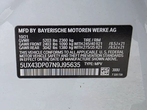 Used 2022 BMW X3 sDrive30i w/ Premium Package 2 RWD image 34