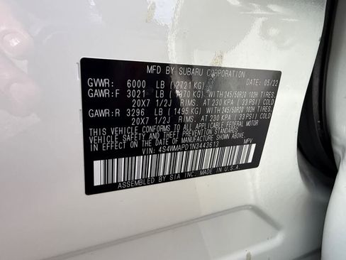 Certified 2022 Subaru Ascent Limited w/ Technology Package image 18