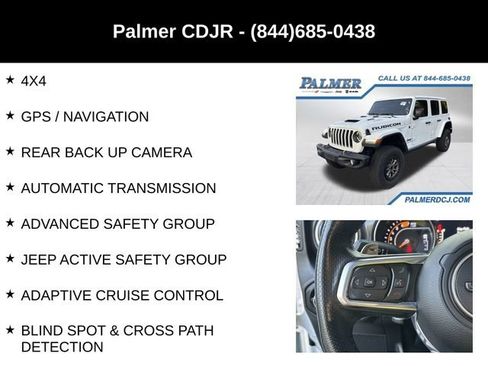 Used 2023 Jeep Wrangler Unlimited Rubicon 392 w/ Trailer Tow Package AWD/4WD image 6