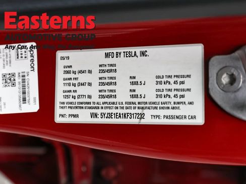 Used 2019 Tesla Model 3 Standard Range image 34