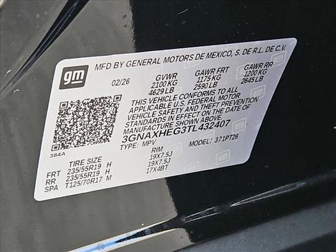 New 2026 Chevrolet Equinox LT w/ Convenience Package II image 18