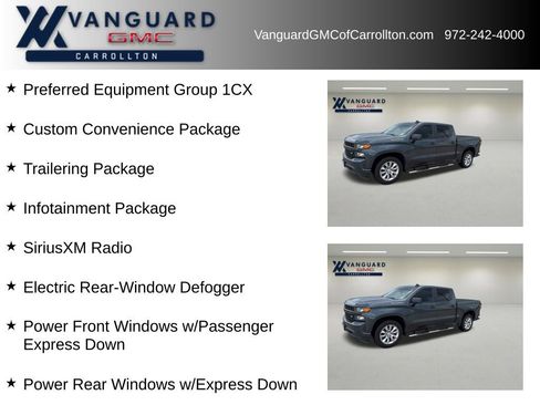 Used 2020 Chevrolet Silverado 1500 Custom w/ Custom Value Package RWD image 6