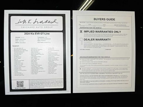 Used 2024 Kia EV9 GT-Line AWD/4WD image 53