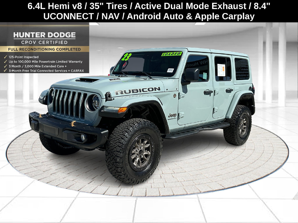 Certified 2023 Jeep Wrangler Unlimited Rubicon 392 AWD/4WD image 1