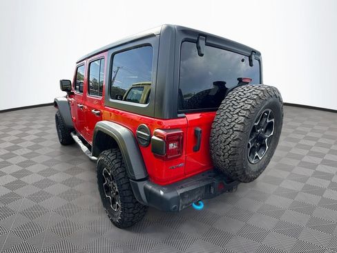Used 2021 Jeep Wrangler Unlimited Rubicon 4xe w/ Steel Bumper Group AWD/4WD image 2