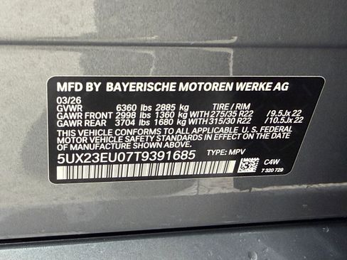New 2026 BMW X5 xDrive40i AWD/4WD image 21