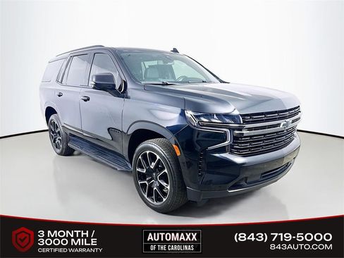 Used 2021 Chevrolet Tahoe RST w/ Luxury Package RWD image 1