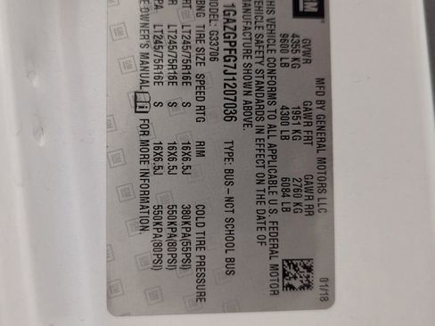 Used 2018 Chevrolet Express 3500 LT w/ LT Preferred Equipment Group image 47