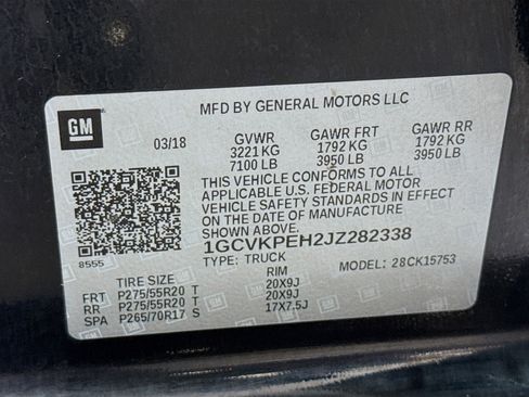 Used 2018 Chevrolet Silverado 1500 Custom image 37