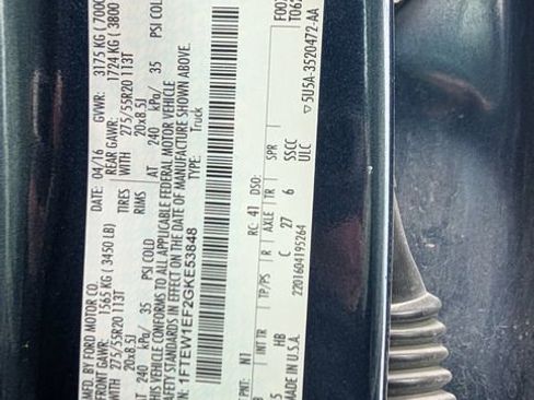 Used 2016 Ford F150 Lariat image 24