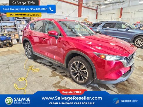 Used 2022 MAZDA CX-5 AWD 2.5 S w/ Premium Package image 5