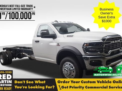 New 2026 RAM 5500 Tradesman w/ Chrome Appearance Group AWD/4WD image 1