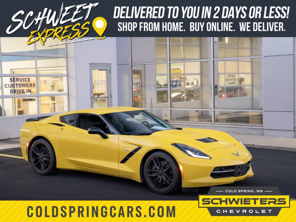 Used 2019 Chevrolet Corvette Stingray Coupe RWD image 1