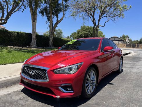 Used 2021 INFINITI Q50 Luxe w/ Cargo Package RWD image 32