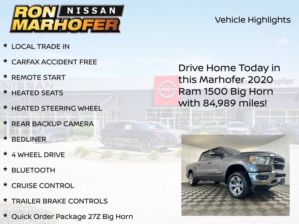 Used 2020 RAM 1500 Big Horn AWD/4WD image 15